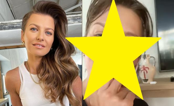 Anna Lewandowska bez makijażu