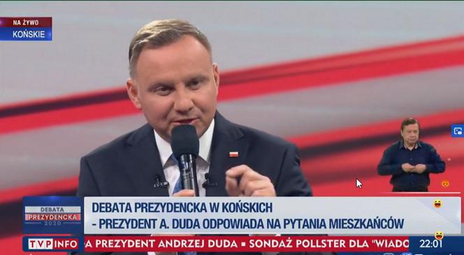 Debata prezydencka - Andrzej Duda