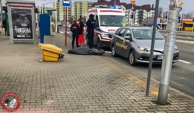 Pasażer zmarł w taksówce