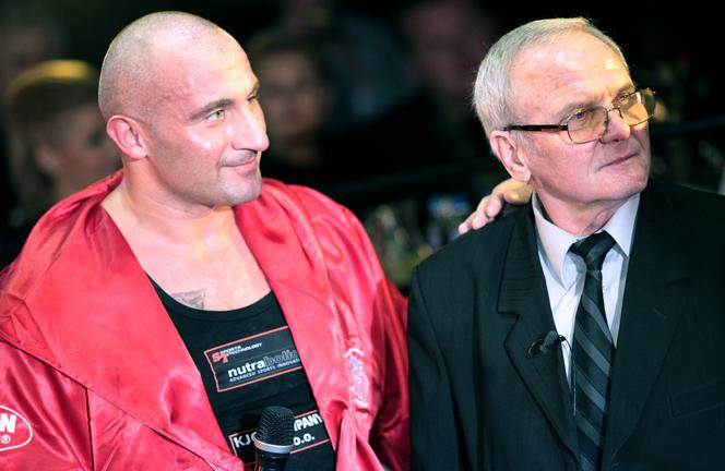 Marcin Najman i Jerzy Kulej