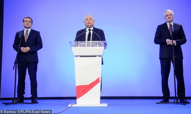 Jarosław Kaczyński, Jarosław Gowin, Zbigniew Ziobro