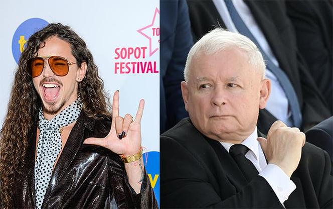 Michał Szpak zagrał Dziady Kaczyńskiemu