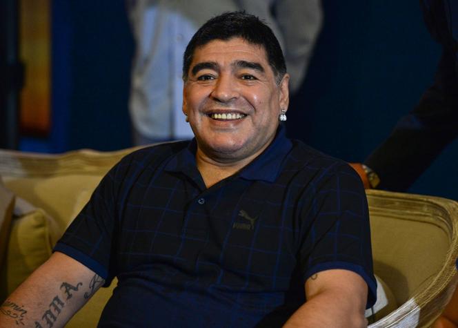 Diego Maradona w 2015 roku