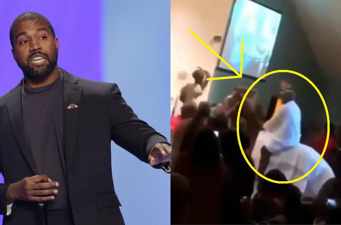 Kanye West na koniu