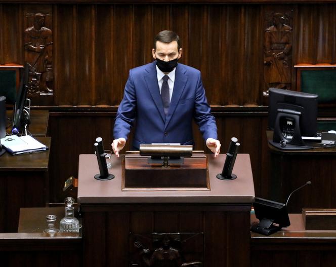 Premier w Sejmie o walce z koronawirusem