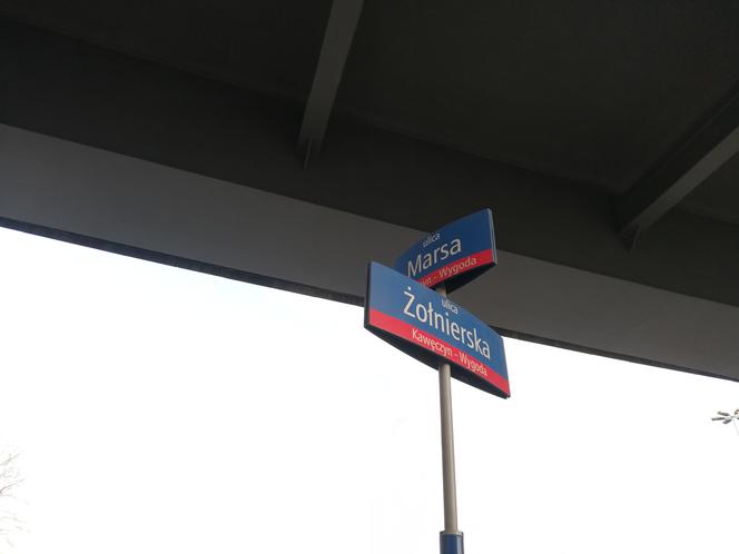 Skrzyżowanie Marsa i Żołnierskiej