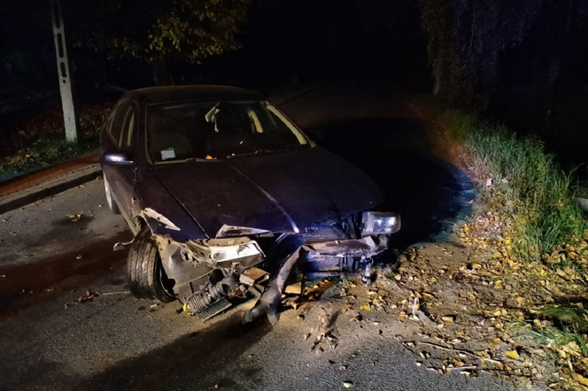 Pijany kierowca rozbijał się po mieście