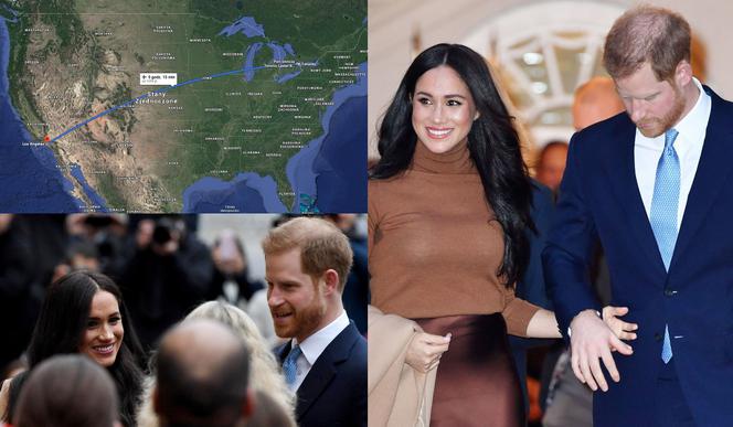 Książę Harry i Meghan Markle przeprowadzą się do USA