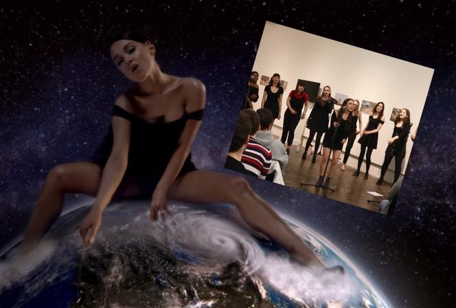 Ariana Grande - chór śpiewa przebój wokalistki acapella. Niesamowite wykonanie!