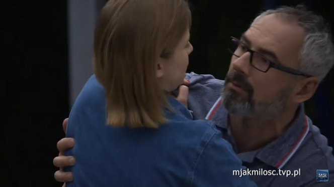 M jak miłość, odcinek 1453 po wakacjach: Katia (Joanna Jarmołowicz), Werner (Jacek Kopczyński),