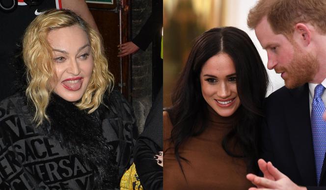 Madonna, Meghan Markle i książę Harry