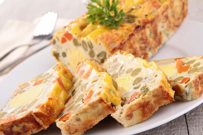 Pasztet z jajek z pieczarkami