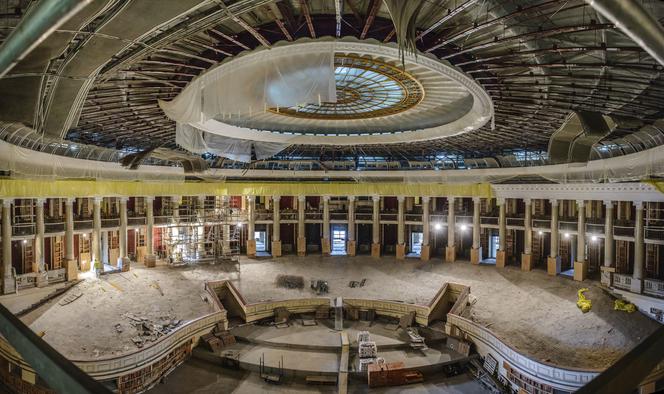 Sala Kongresowa w remoncie