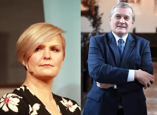 Otylia Jędrzejczak, Piotr Gliński