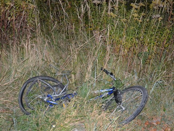 Śmiertelny wypadek rowerzysty