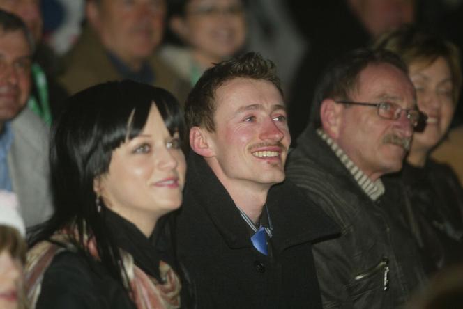 Adam Małysz i Izabela Małysz