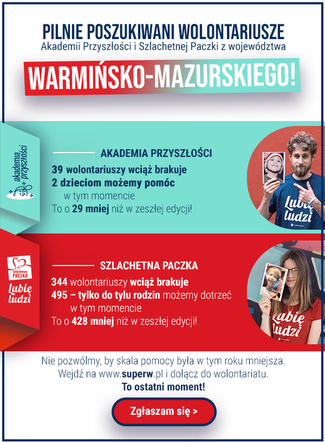 Szlachetna Paczka szuka wolontariuszy