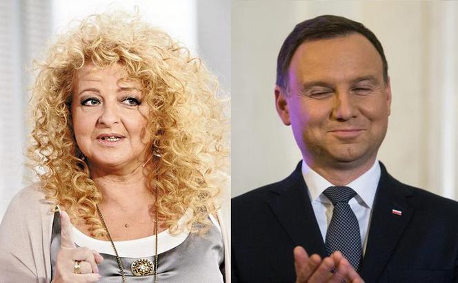 Magda Gessler, Andrzej Duda