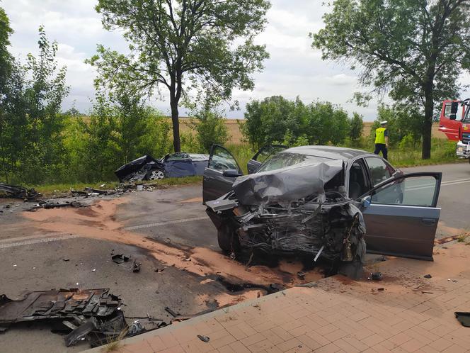Potworny wypadek pod Siedlcami