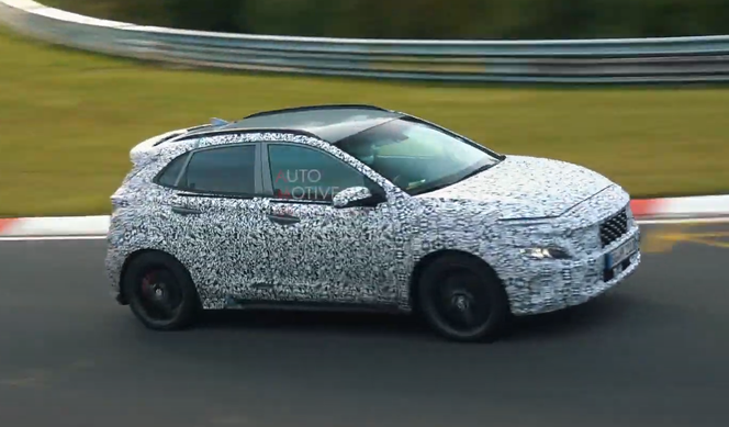 Hyundai Kona N szaleje po Nurburgringu