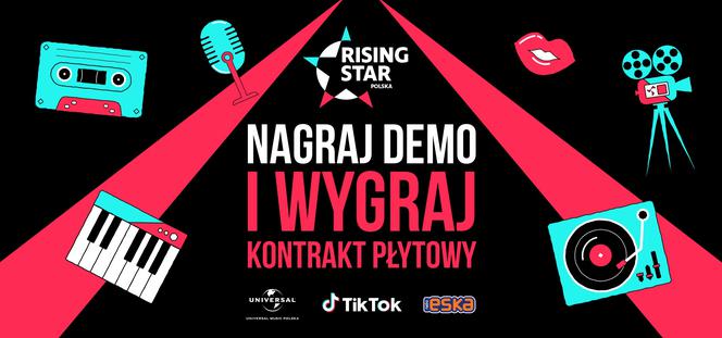 Rising Star Polska - nagraj demo piosenki i zostań gwiazdą Radia ESKA!