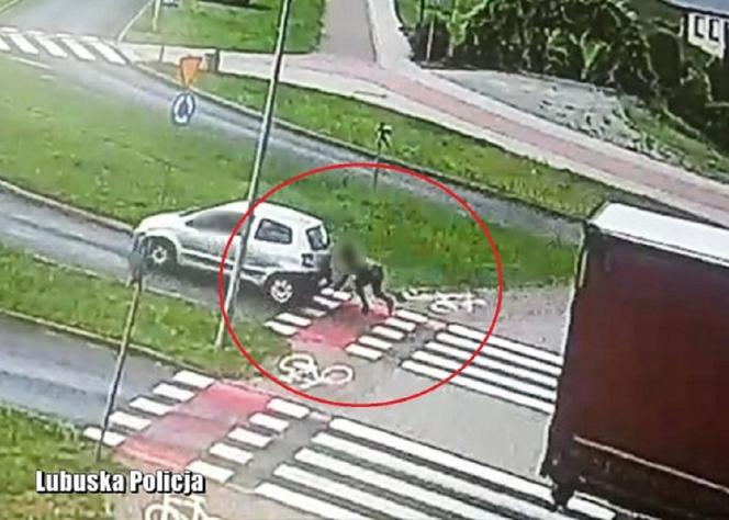 Samochód potrącił rowerzystkę w Zielonej Górze
