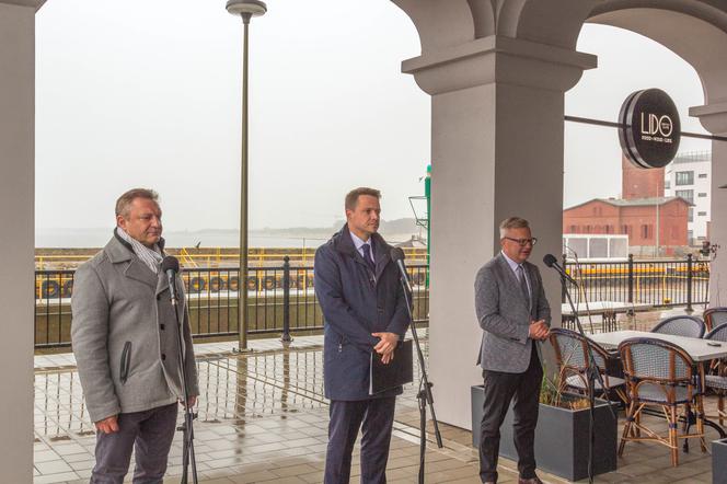 Prezydent Warszawy z wizytą w Darłowie