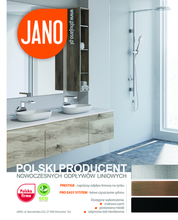 Odpływy liniowe JANO
