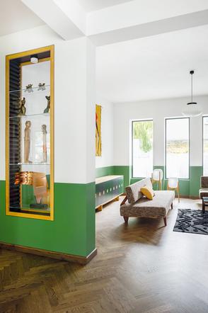 modernistyczna willa w Konstancinie
