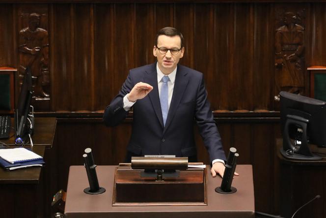 Mateusz Morawiecki, specjalne 9. posiedzenie Sejmu IX kadencji