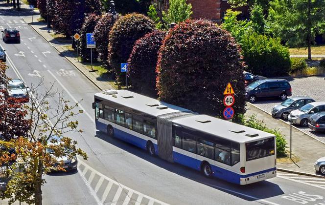 Buspas na Osowej Górze w budowie