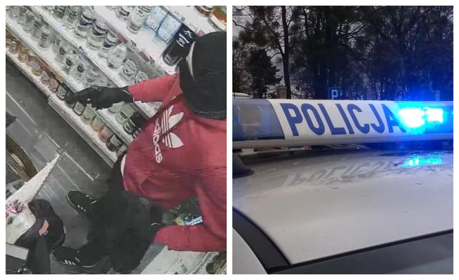 Wtargnął do sklepu z atrapą broni. Szuka go policja