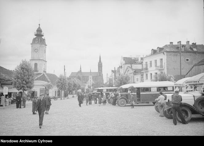 Centrum Białegostoku. 1936 rok