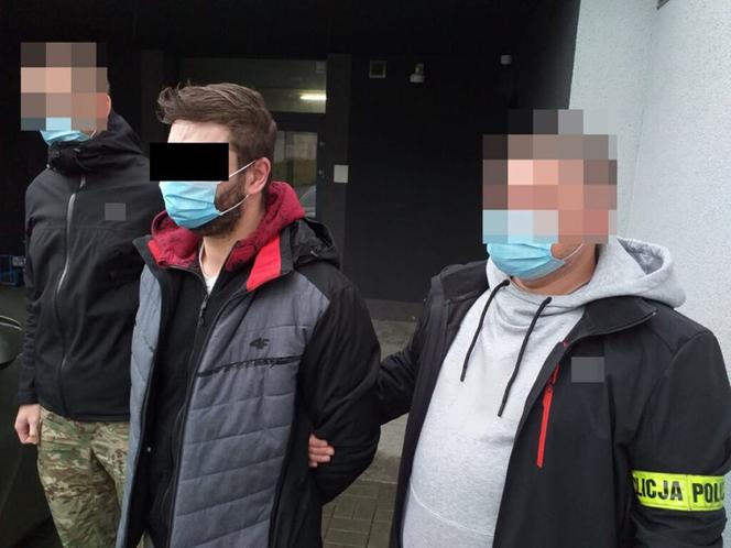 Syn policjanta produkował narkotyki