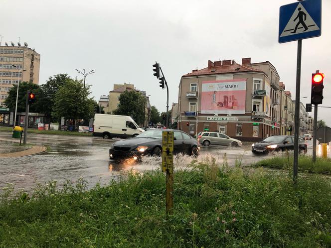 Groźna burza przeszła nad woj. świętokrzyskim