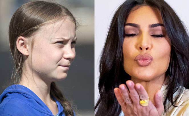 Greta Thunberg i Kim Kardashian