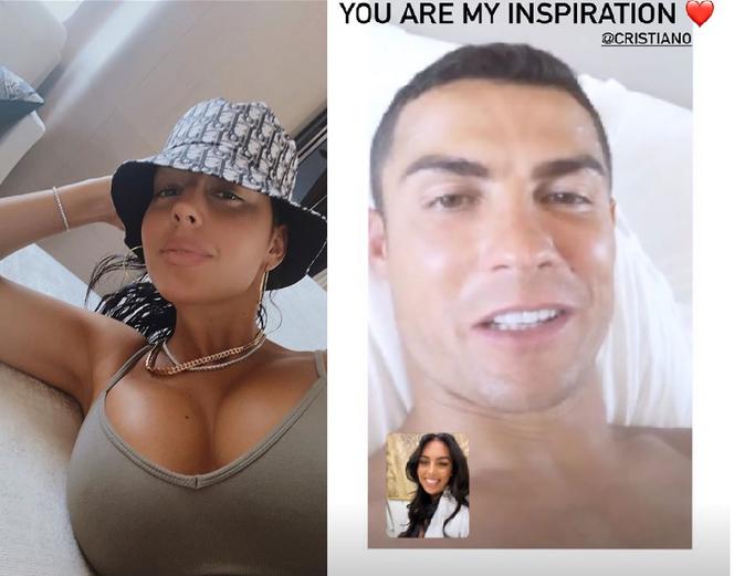 Georgina Rodriguez, Cristiano Ronaldo