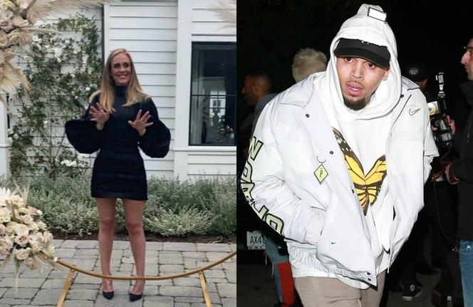 Adele i Chris Brown