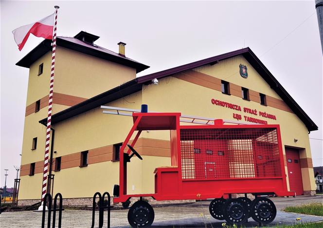 Nietypowy wóz strażacki