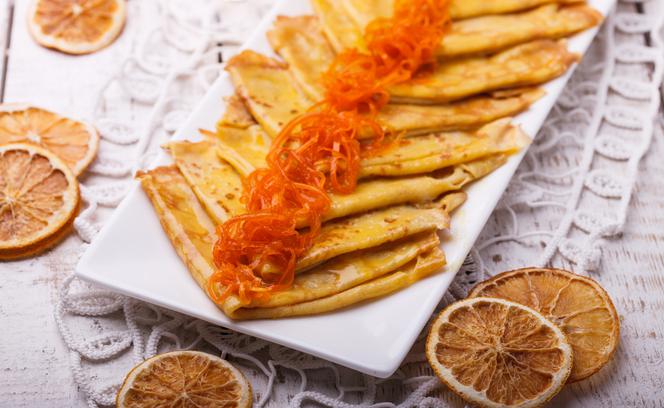 Płonące naleśniki Crêpes Suzette