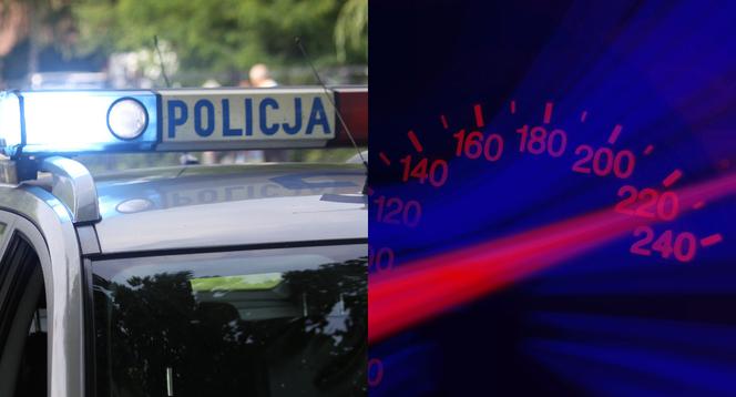 Szalony rajd mercedesem pod Słupcą. Niechlubny rekordzista