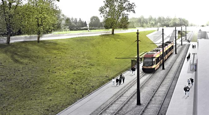 Tramwaj na Kasprzaka - wizualizacje