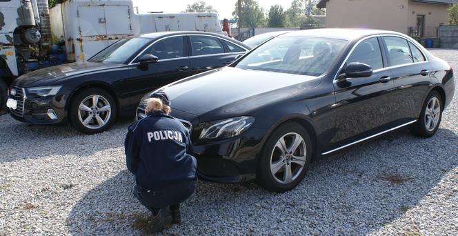 Wieruszowscy policjanci odzyskali kradzione auta