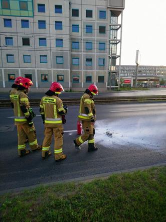 Poranny WYBUCH na ulicach Poznania! Dobrze, że na miejscu byli strażnicy