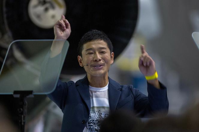 Yusaku Maezawa Miliarder leci w kosmos. Szuka chętnych.