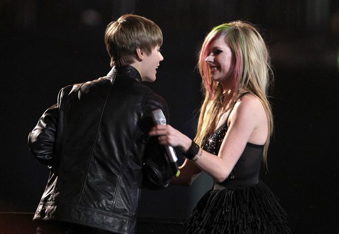 Justin Bieber i Avril Lavigne