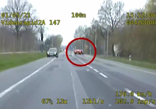 Policyjny pościg na ulicach Suchocina! Młody kierowca pomylił życie z grą komputerową?!