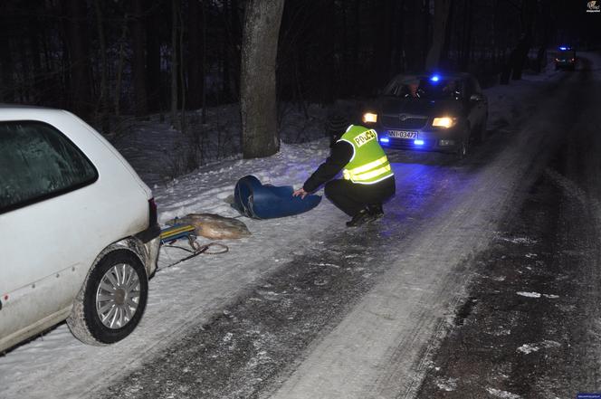 Dramatyczny finał kuligu pod Elblągiem. 15-latka WALCZY O ŻYCIE w szpitalu!