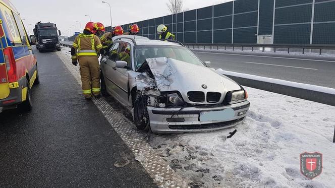 Mokrzyska. WYPADEK na autostradzie A4. W kraksie brało udział sześć samochodów