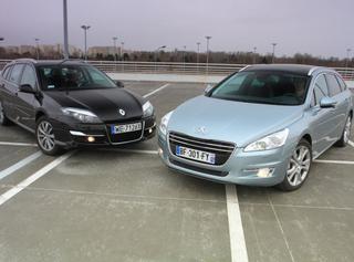 Renault Laguna i Peugeot 508